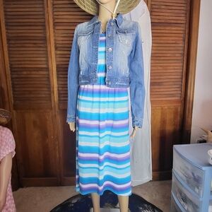 Highway Fears stonewash distressed jacket.